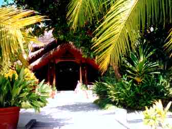 Rezeption Kuramathi Village
